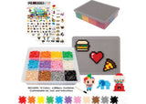 PixBrix 6000-piece Medium Container filled with colorful building blocks for creative projects and STEM learning.