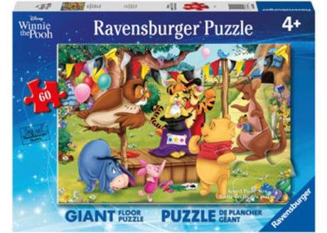 Colorful 60-piece Disney Magic Show puzzle featuring beloved characters, perfect for sparking creativity in young children.