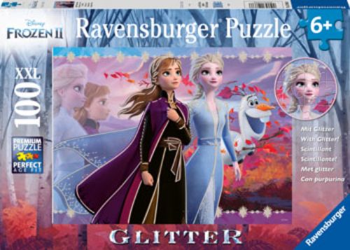 Puzzle - Ravensburger - Frozen 2 Strong Sisters Glitter 100pc