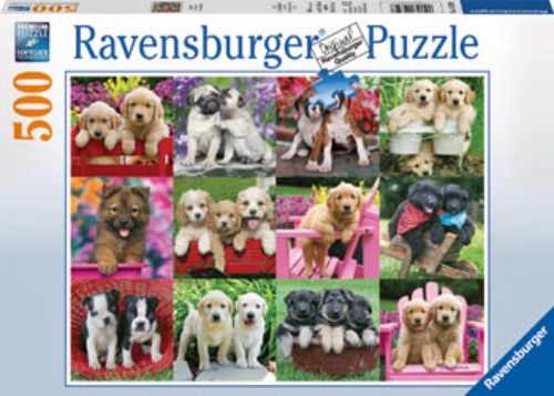 Puzzle - Ravensburger - Puppy Pals Puzzle 500pc