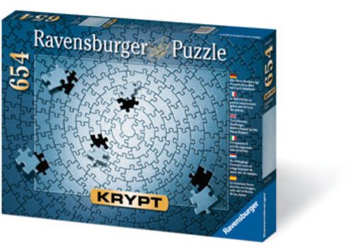 Puzzle - Ravensburger - Krypt Silver Spiral Puzzle 654pc
