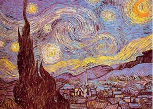 Puzzle - Ravensburger - Van Gogh Starry Night Puzzle 1500pc