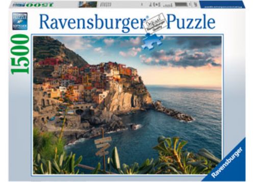Puzzle - Ravensburger - Cinque Terre Viewpoint Puzzle 1500pc