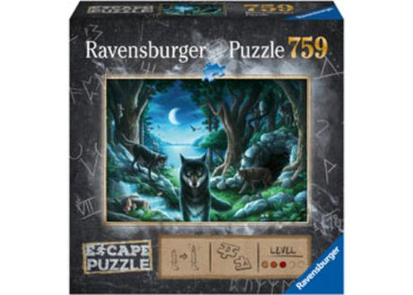 Ravensburger Escape 7 puzzle featuring 759 pieces, combines jigsaw fun with an engaging escape room mystery narrative.