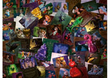 Vibrant 2000-piece Ravensburger puzzle featuring Disney Villains in a detailed collage, perfect for fans and puzzle lovers.