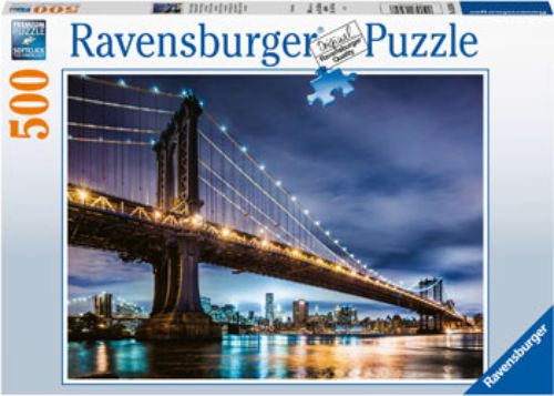 Puzzle - Ravensburger - NY the City That Never Sleeps 500pc