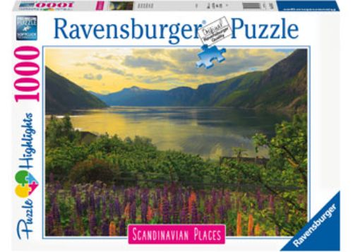 Puzzle - Ravensburger - Fjord in Norway Puzzle 1000pc