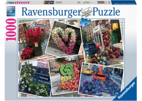 Puzzle - Ravensburger - NYC Flower Flash Puzzle 1000pc
