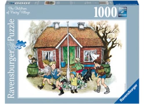 Puzzle - Ravensburger - Children of Noisy Village 1000pc