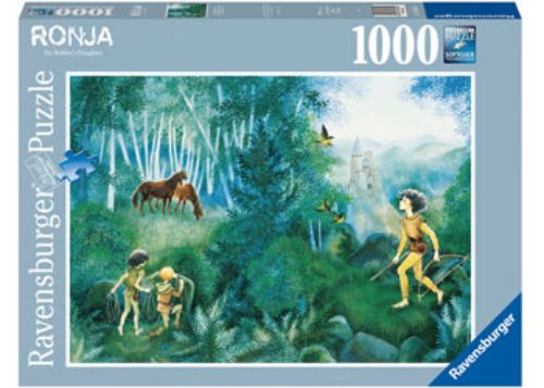 Puzzle - Ravensburger - Ronja the Robbers Daughter 1000pc