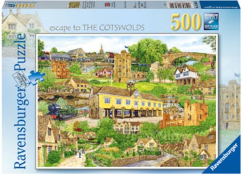 Puzzle - Ravensburger - Escape to the Cotswolds 500pc
