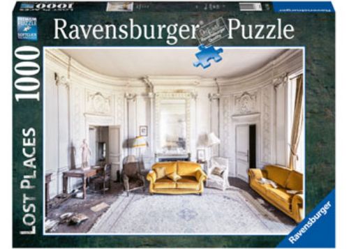 Ravensburger White Room 1000-piece puzzle featuring an intricate design for creative entertainment and cognitive enhancement.