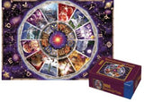 Colorful 9000-piece Ravensburger Astrology Puzzle featuring zodiac designs and celestial imagery, ideal for enthusiasts.