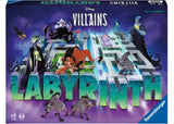 Board game featuring Disney villains navigating a shifting maze for fun, strategy, and teamwork. Perfect for ages 10 and up.