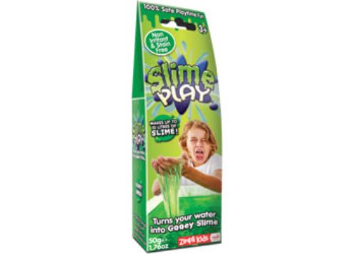 Colorful slime kit with Gunky Green, Oozy Red, and Goo Blue for sensory fun and creative play, suitable for ages 3+.