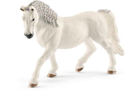 Lifelike Schleich Lipizzaner mare figurine showcasing grace, perfect for imaginative play and education for ages 3+.