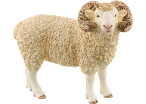 Realistic Schleich Ram figurine, detailed and durable, perfect for imaginative play and wildlife education for kids.