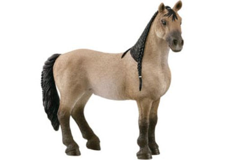 Detailed Schleich Criollo Definitivo Mare figurine showcasing the beauty and strength of the Criollo breed for play and collection.