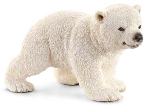 Schleich - Polar bear cub, walking