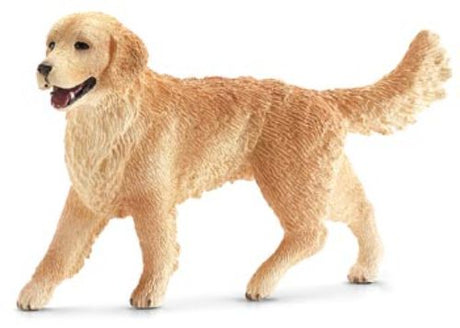 Golden Retriever figure in honey-colored coat, capturing the friendly charm of this popular dog breed for imaginative play.