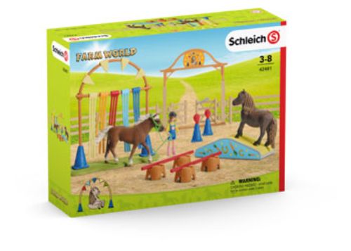Schleich - Pony agility training