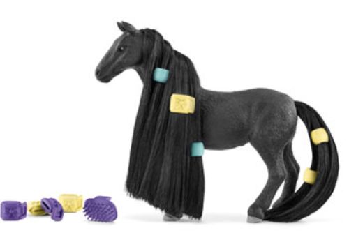 Schleich Criollo Mare figurine featuring detailed coloring and design, perfect for collectors and horse enthusiasts.