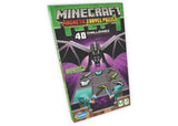 ThinkFun Minecraft Magnetic Travel Puzzle featuring 9 magnetic items and 40 challenging puzzles for deductive reasoning fun.