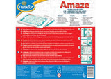 ThinkFun Amaze handheld maze puzzle with 16 unique challenges and stylus for navigating shifting pathways. Ideal for travel.