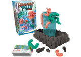 Colorful 3D Dragon Falls game featuring Teal and Coral dragons navigating waterfalls; promotes logic and spatial skills.