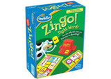 Zingo! Sight Words game box featuring tiles, cards, and Zinger, designed to enhance children's reading skills through play.