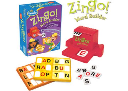 Engaging Zingo! Word Builder game for kids, enhancing reading and spelling skills with fun three-letter word challenges.