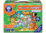 Orchard Jigsaw - Who's in the Jungle? 25 pieces