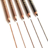 LA Girl Featherlite Powder Brow Pencil in Dark Blonde features a unique powder formula for defined, natural-looking brows.