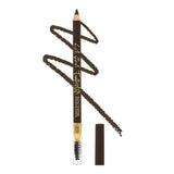 LA Girl Featherlite Powder Brow Pencil in Medium Brown, features a unique powder formula for defined, natural-looking brows.