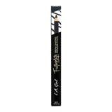 LA Girl Featherlite Powder Brow Pencil in Soft Black, features a unique powder formula for natural, defined, and fluffy brows.