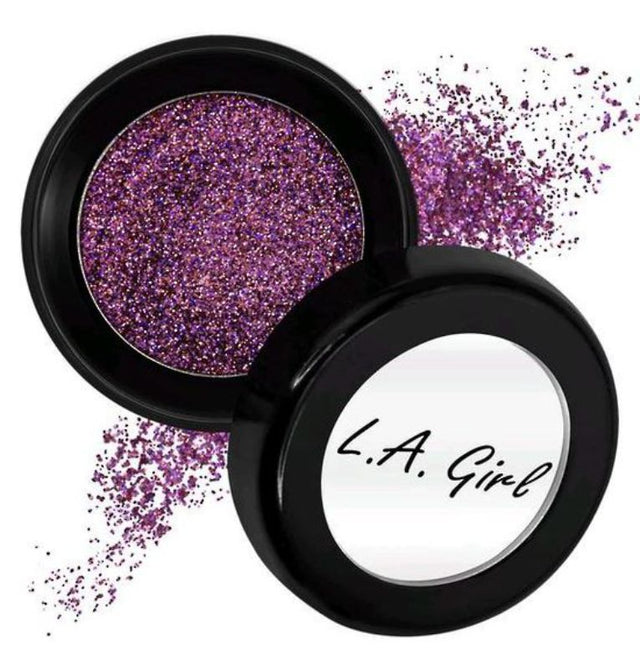 LA Girl Glitterholic Glitter Topper in Frenzy featuring vibrant, multi-dimensional glitter for effortless shine and glam looks.