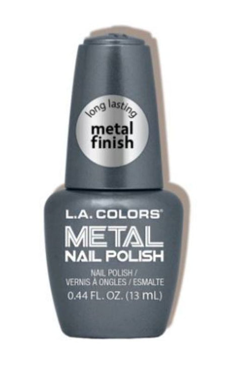 LA Colors Metal Nail Polish - Metallica: High-shine metallic polish in vibrant jewel tones for stunning, long-lasting manicures.