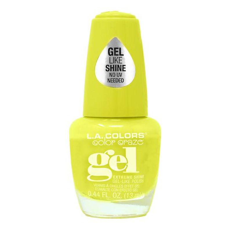 LA Colors Gel Polish Day Glo offers vibrant shades for a high-shine, salon-quality manicure without UV light.