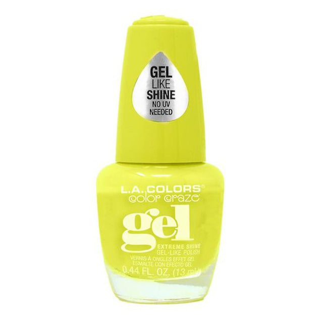 LA Colors Gel Polish Day Glo offers vibrant shades for a high-shine, salon-quality manicure without UV light.