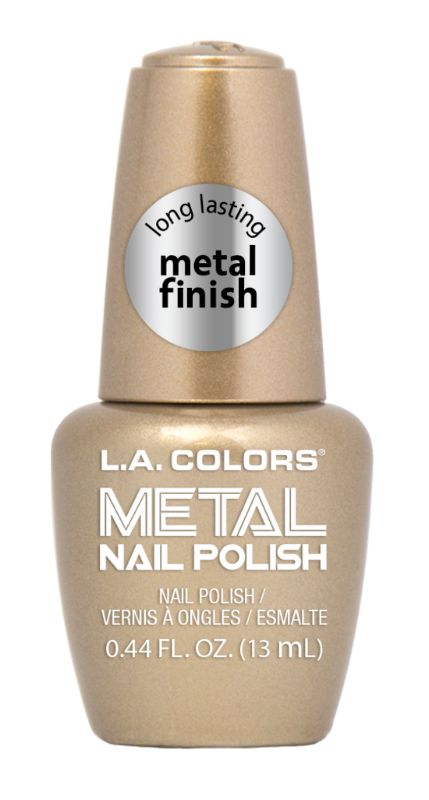 LA Colors Metal Nail Polish - Bubbly