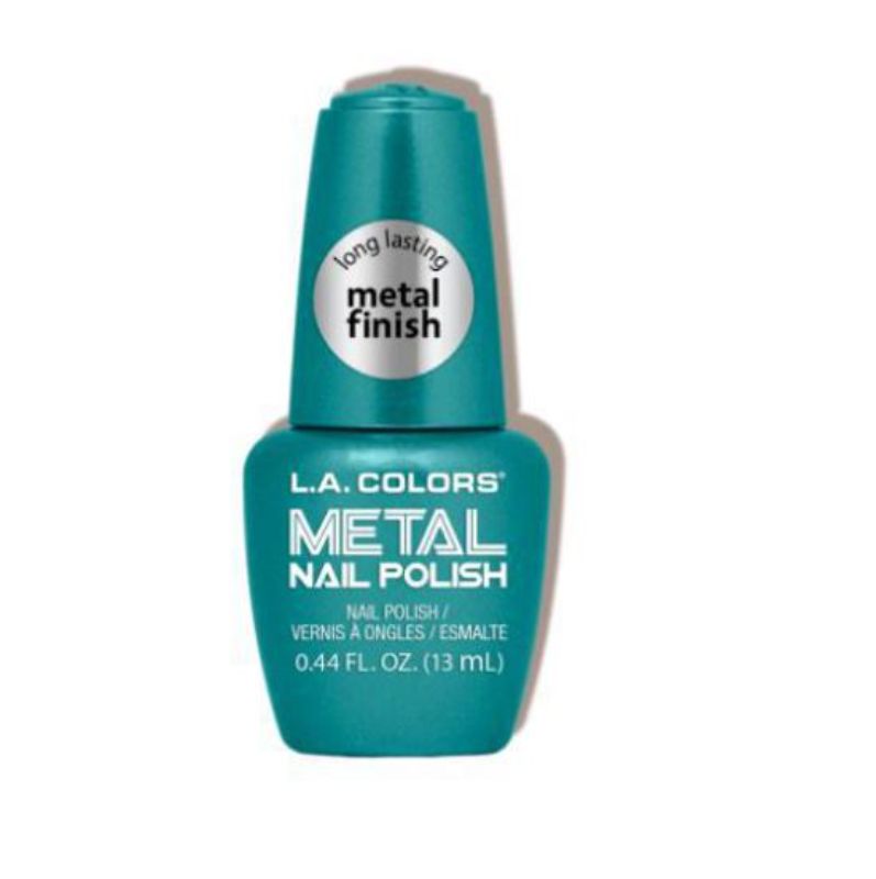 LA Colors Metal Nail Polish in Sublime, a vibrant metallic jewel tone that delivers long-lasting shine and glam for any occasion.