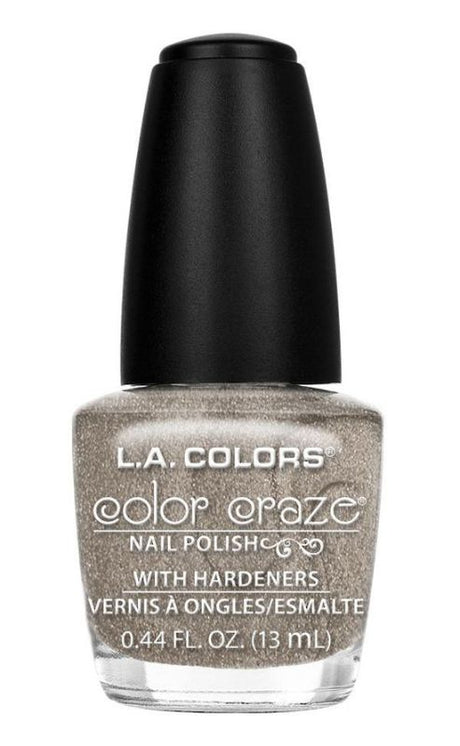 LA Colors Color Craze Nail Polish in Morning Dew, a refreshing light green shade for elegant, vibrant manicures.