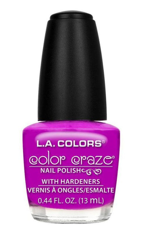 Vibrant LA Colors Color Craze - Electra nail polish delivering bold color and high-shine finish for stunning nails.