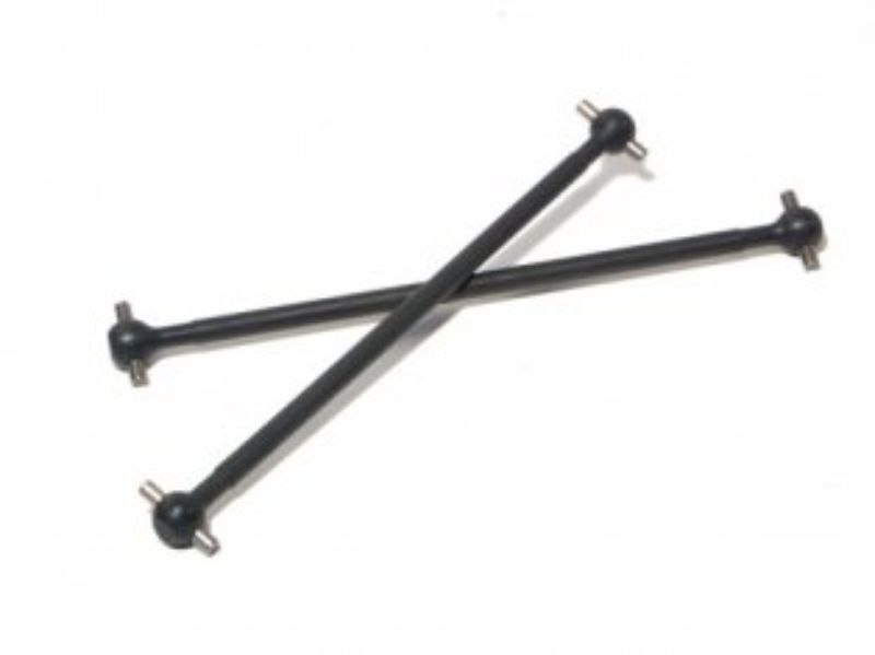 Durable Dogbone 9x123mm (2) for RC cars, enhancing performance on rugged terrains and ensuring smooth control.