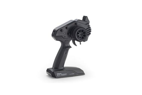 Kyosho KT-531P 2.4GHz transmitter for RC vehicles, featuring ergonomic design and strong signal quality for optimal control.