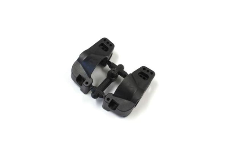 Kyosho MP777 FR hub carrier with 22-degree angle for enhanced steering precision and improved cornering in RC vehicles.