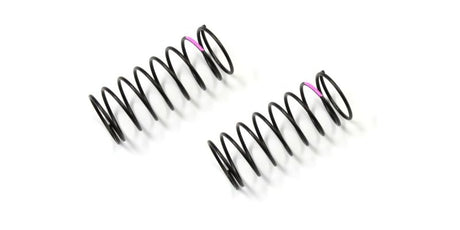 Premium pink BB Springs for 1/10 scale RC cars, designed for Kyosho Big Bore shock systems to enhance performance and handling.