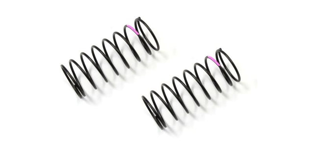 Premium pink BB Springs for 1/10 scale RC cars, designed for Kyosho Big Bore shock systems to enhance performance and handling.