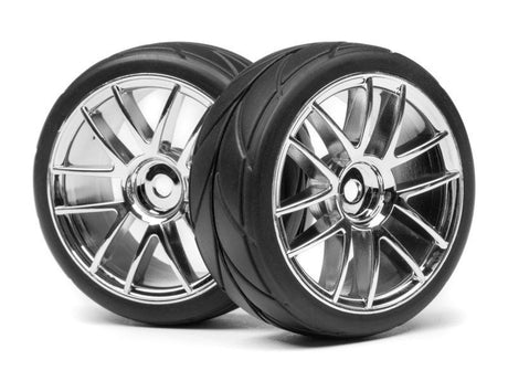 High-performance W&T 1/10 Strada TC Kit: durable wheels and tires for Maverick Strada RC cars, enhancing traction and stability.