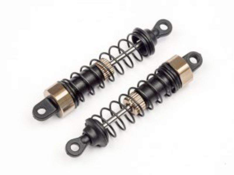Ion Shocks (2) provide superior shock absorption for improved handling and stability on any terrain during RC adventures.